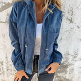 Bella | Kordist Zip-Up Hooded Jacket