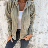Bella | Kordist Zip-Up Hooded Jacket