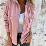 Bella | Kordist Zip-Up Hooded Jacket