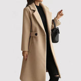 Clara | Striped Coat with Belt