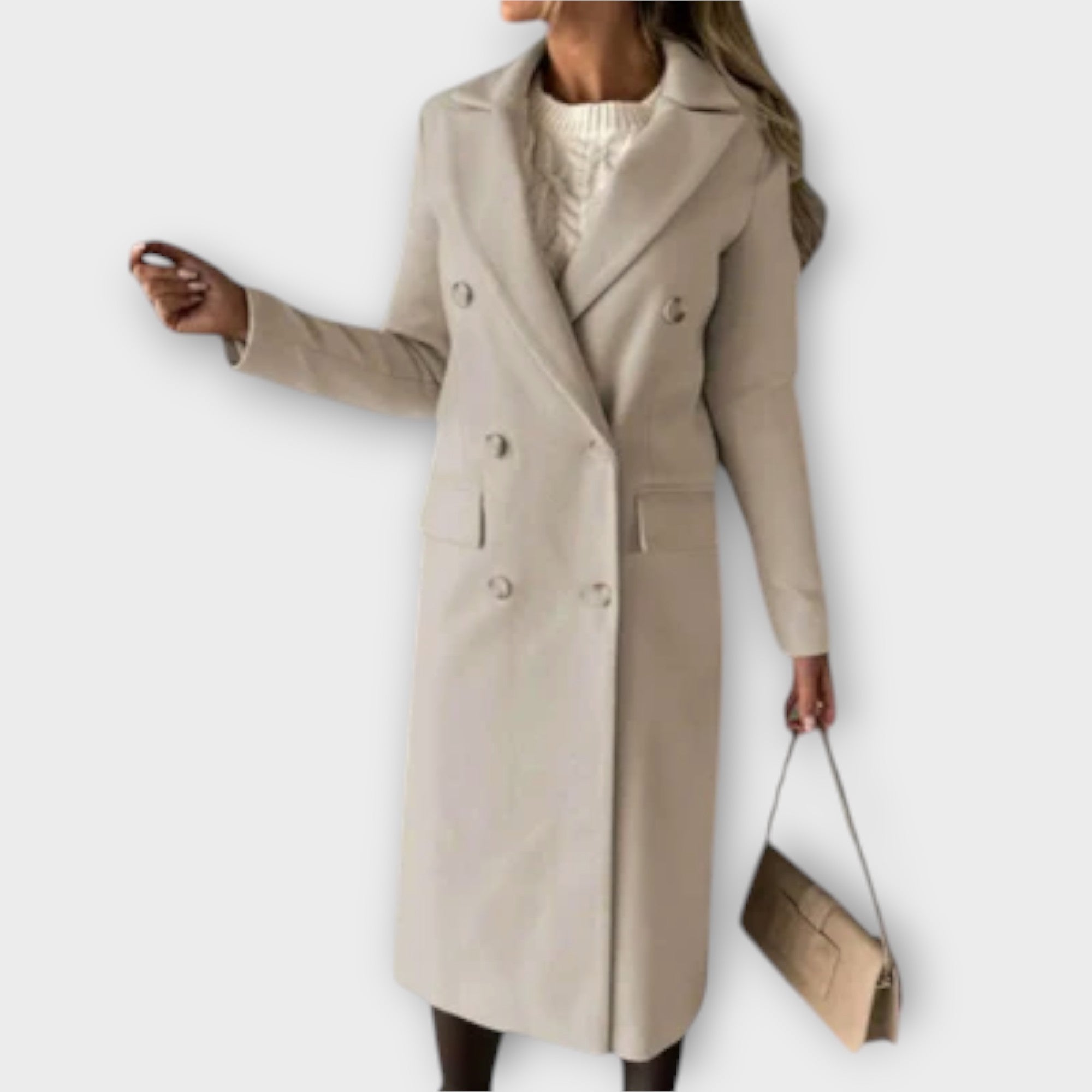 Judith | Stilingas elegantiškas paltas