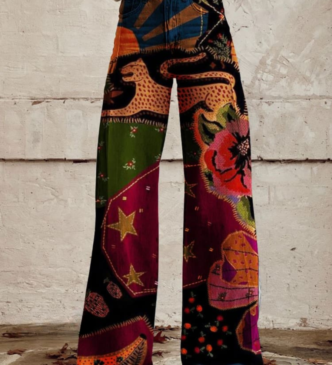 Léna - Bohemiškas Chic Kelnės
