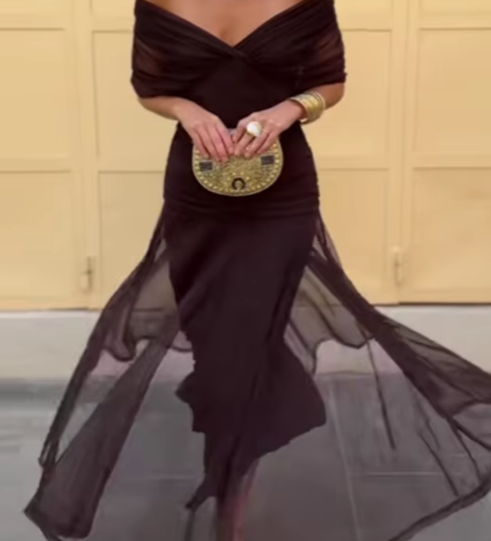 Louise | Elegantiška Maxi Suknelė su V-švarku