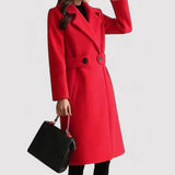 Clara | Striped Coat with Belt