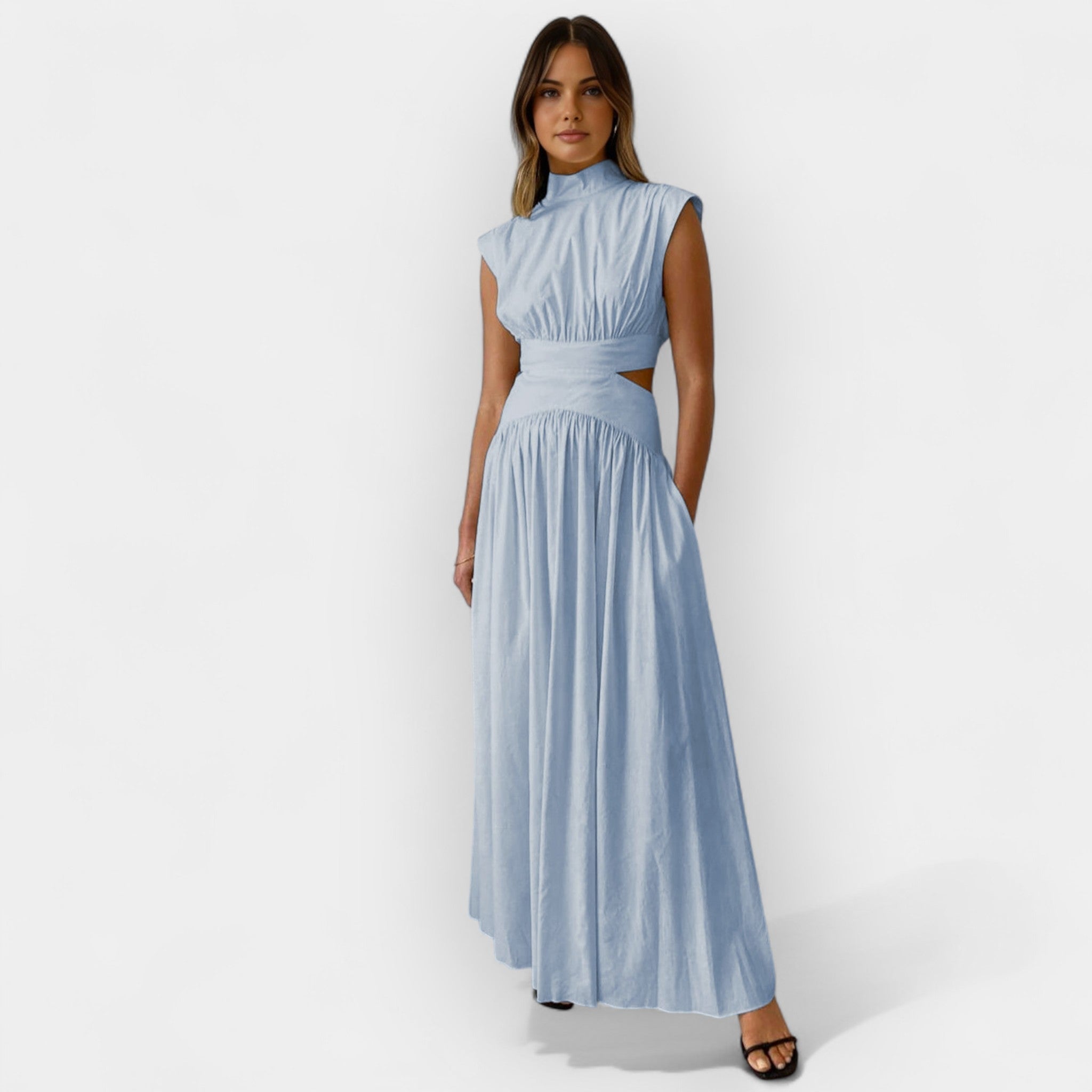 Stella | Elegantiška suknelė su iškirpte - Išsamūs duomenys