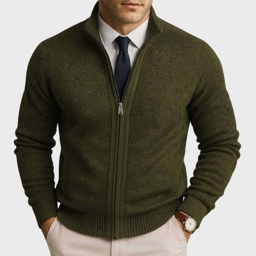 Leandro | Merino vilnos kardiganas