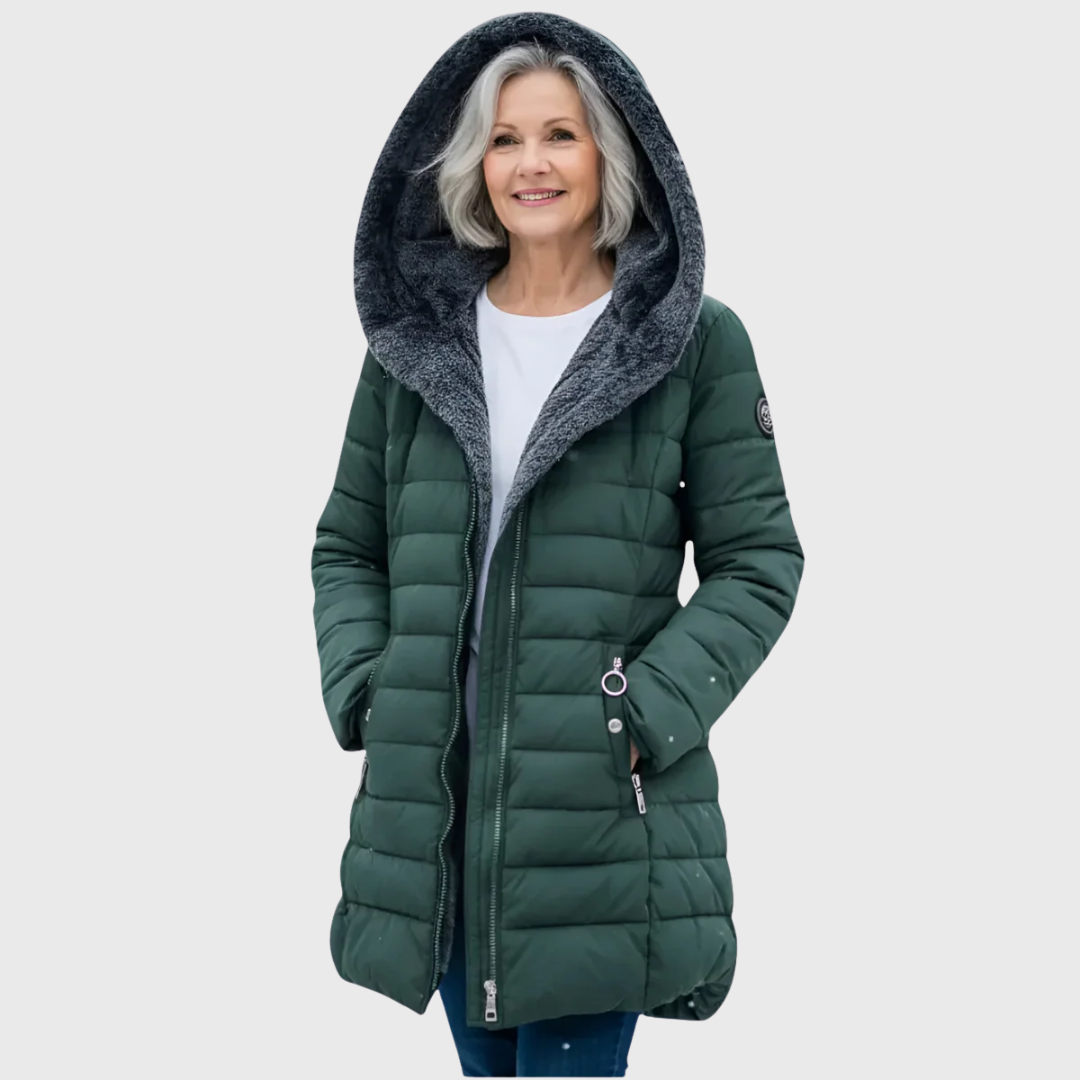 Olivia | Vandeniui Atsparus Kailinis Paltas