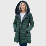 Olivia | Vandeniui Atsparus Kailinis Paltas
