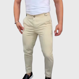 Marten | Vyrų slim fit elastiniai kelnės