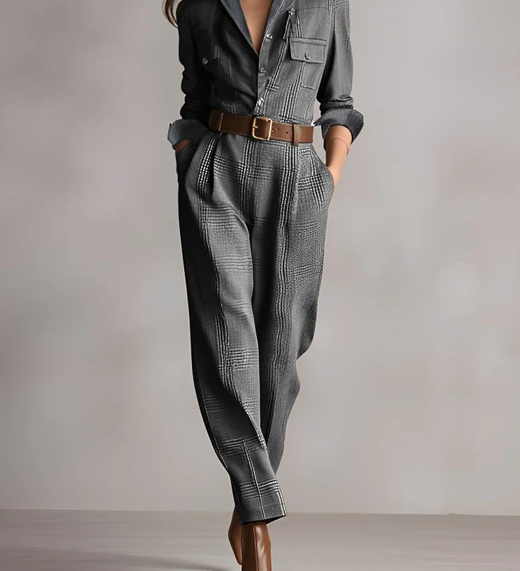 Mirabelle | Moteriškas Tweed Kombinezonas