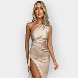 Alina | Satino suknelė elegantiškiems vakarams