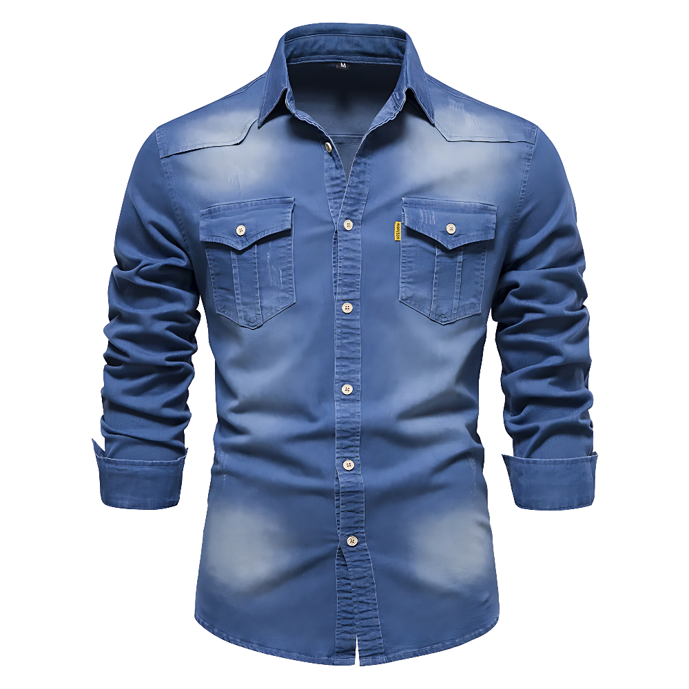 Rasmus | DENIM MARŠKINIAI SLIM